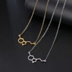 Collar Molécula Serotonina