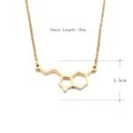 Collar Molécula Serotonina