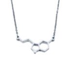 Collar Molécula Serotonina