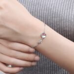 Pulsera De Cristal Colorido - S925