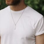 Collar Rectangular Plateado