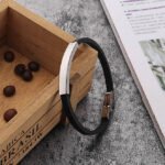 Brazalete De Silicona Negro