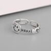 Anillo Cara Sonriente - S925