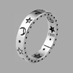 Anillo Vintage Luna Y Estrella - S925
