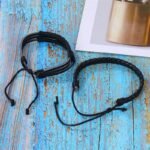 Pulsera De Cuero Tejida