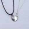 Collar Magnético De Corazón Para Parejas