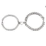 Pulsera Para Parejas De Corazón Magnético