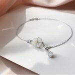 Tobillera Pulsera De Flor - S925