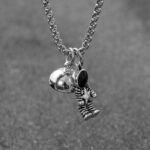 Collar Para Parejas Astronauta Magnético