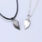 Collar Magnético De Corazón Para Parejas