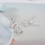 Aretes Mujer De Mariposas - S925