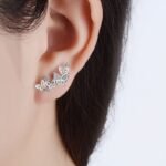 Aretes Mujer De Mariposas - S925
