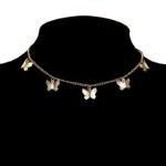 Collar Para Mujer De Mariposas