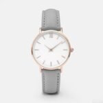 Reloj Mujer Gris Minimalista