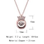 Collar De Corona Para Mujer