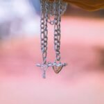 Collar Para Parejas Cerradura De Llave