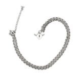 Collar Para Parejas Cerradura De Llave