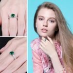 Anillo Green Square - Plata Esterlina