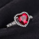 Anillo Heart Cut - Plata Esterlina