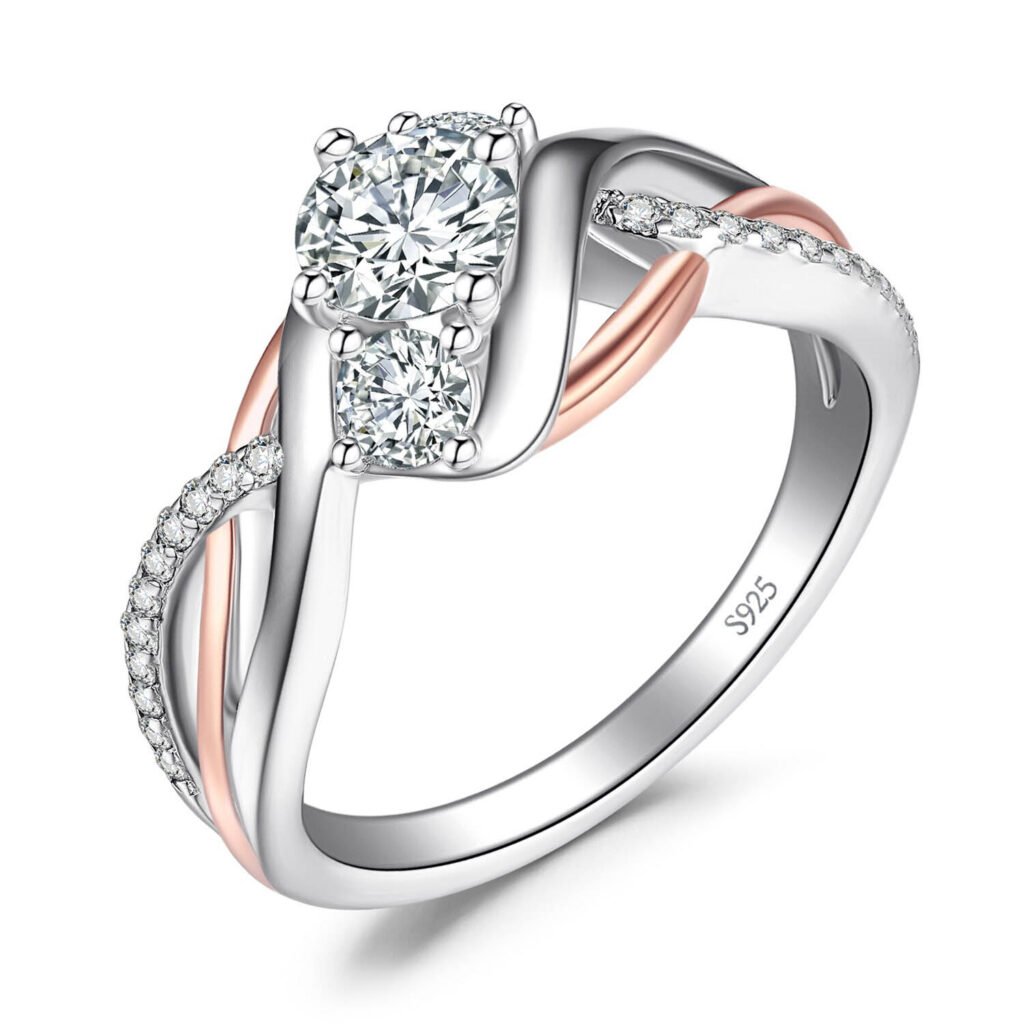 Anillo Interlace Union – Plata Esterlina