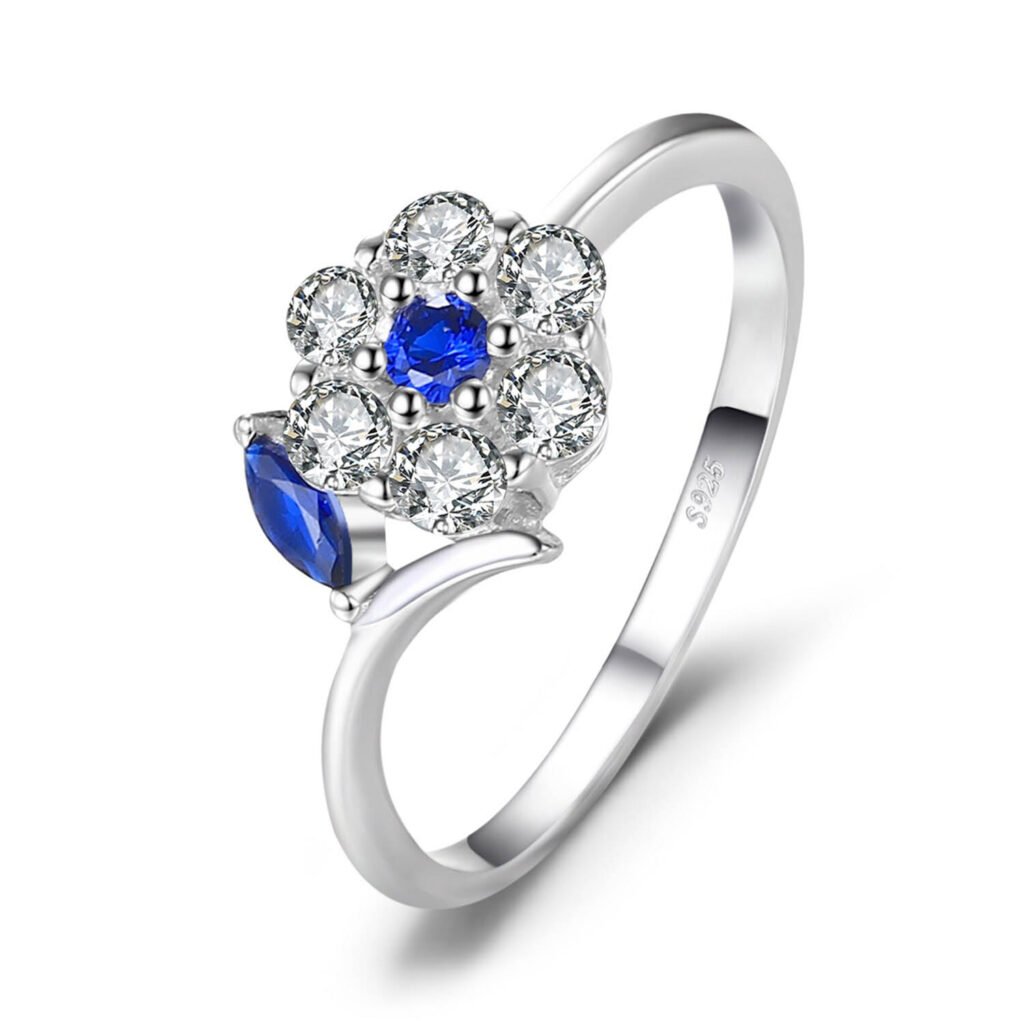 Anillo Flower Bloom – Plata Esterlina