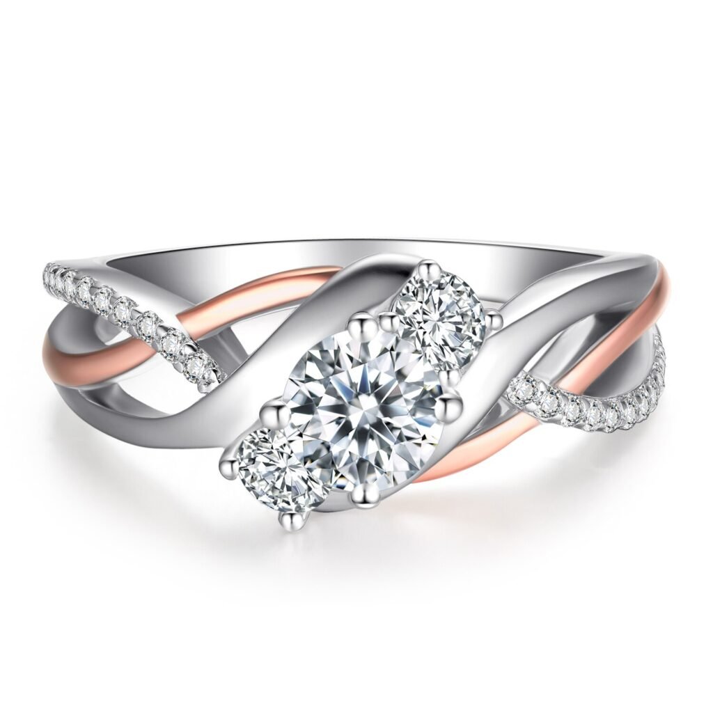 Anillo Interlace Union – Plata Esterlina - Detalle