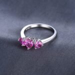 Anillo Trinity Heart - Plata Esterlina