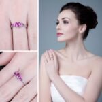 Anillo Trinity Heart - Plata Esterlina