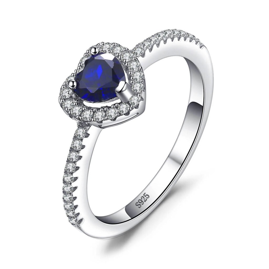 Anillo Azure Bloom – Plata Esterlina