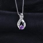 Collar Purple Harmony - Plata Esterlina