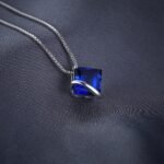 Collar Blue Majesty - Plata Esterlina