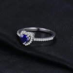 Anillo Azure Bloom - Plata Esterlina