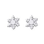 Aretes De Copo De Nieve