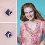 Collar Blue Majesty - Plata Esterlina