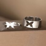 Anillos De Pareja De Mariposa