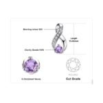 Collar Purple Harmony - Plata Esterlina