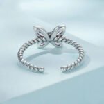 Anillo Pink Flutter - Plata Esterlina