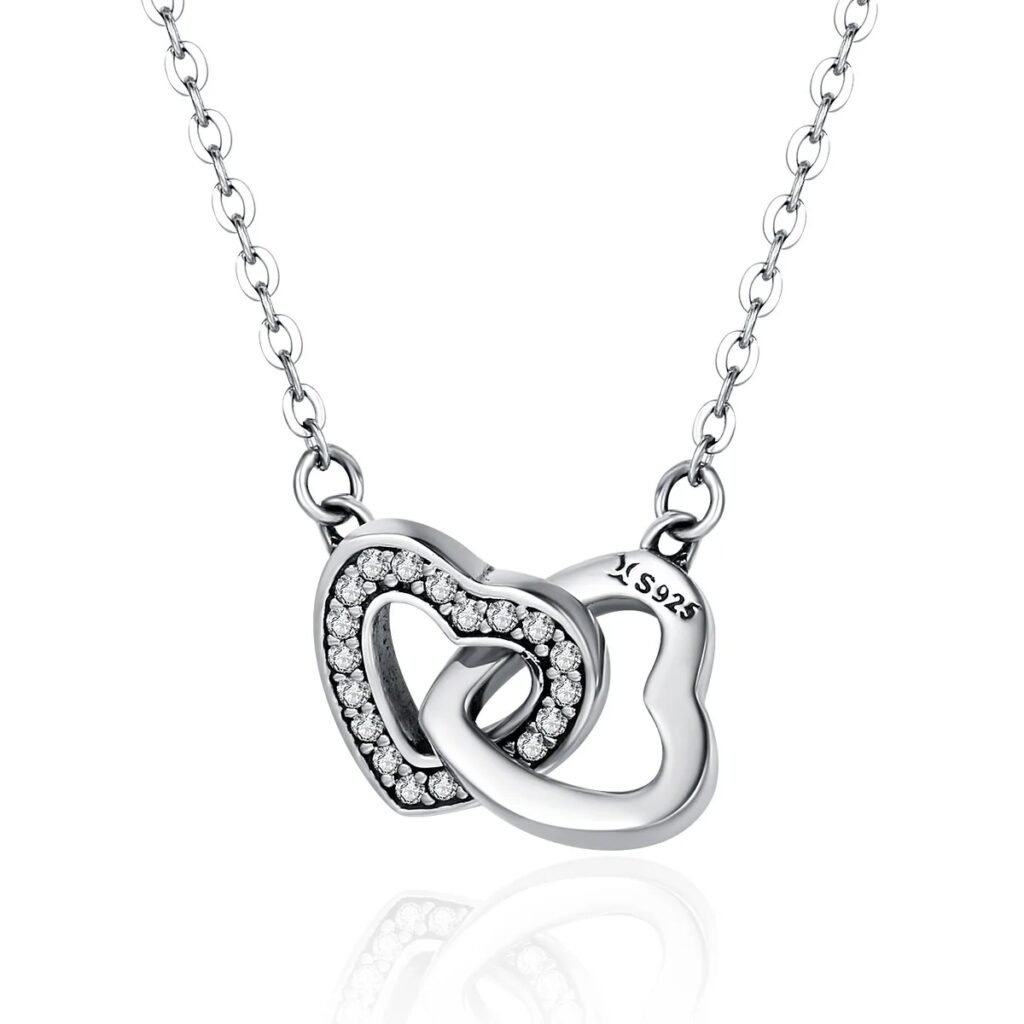 Collar Eternal Hearts – Plata Esterlina