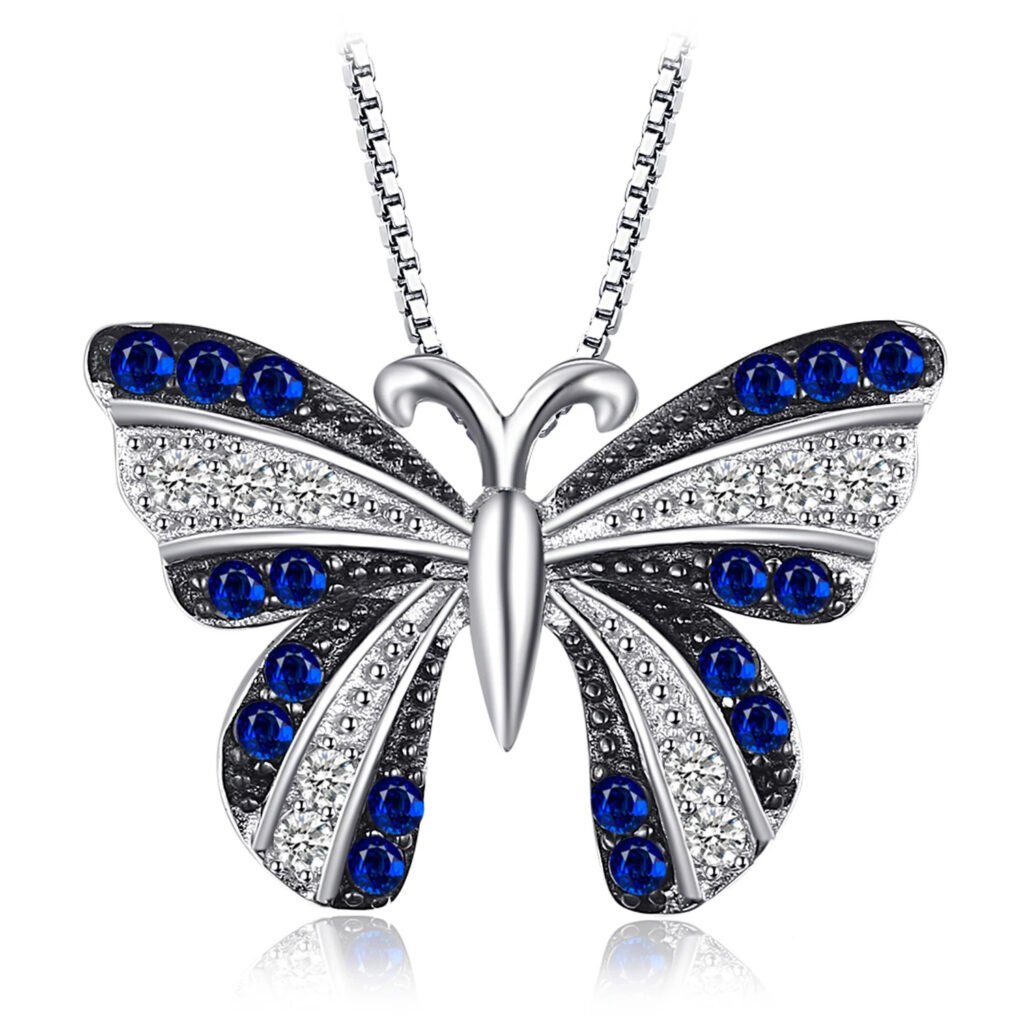 Collar Butterfly Glow – Plata Esterlina