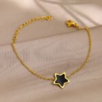 Pulsera De Estrella Dorada