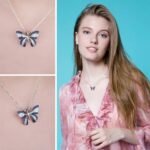Collar Butterfly Glow - Plata Esterlina