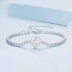 Pulsera Radiant Heart - Plata Esterlina