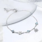 Pulsera Celeste Glow - Plata Esterlina