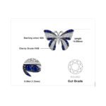 Collar Butterfly Glow - Plata Esterlina