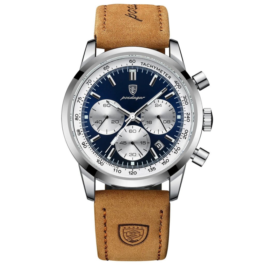 Reloj Titan Blue – Cuero