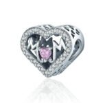 Dije Mother’s Heartbeat - Plata Esterlina