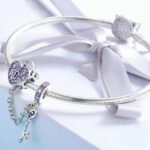 Dije Love Lock - Plata Esterlina
