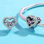 Dije Mother’s Heartbeat - Plata Esterlina