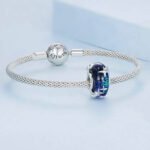 Dije Blue Galaxy - Plata Esterlina