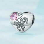 Dije Mom’s Little Love - Plata Esterlina
